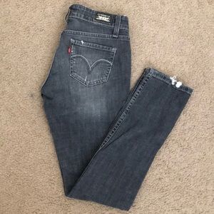 Levi’s super low skinny jeans